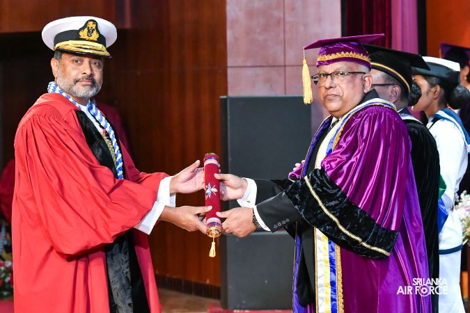37TH GENERAL CONVOCATION OF GENERAL SIR JOHN KOTELAWALA DEFENCE UNIVERSITY HELD AT BMICH