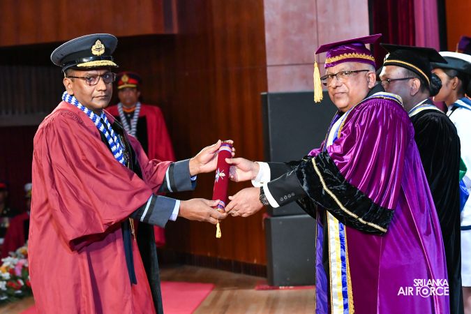 37TH GENERAL CONVOCATION OF GENERAL SIR JOHN KOTELAWALA DEFENCE UNIVERSITY HELD AT BMICH