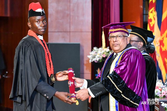 37TH GENERAL CONVOCATION OF GENERAL SIR JOHN KOTELAWALA DEFENCE UNIVERSITY HELD AT BMICH