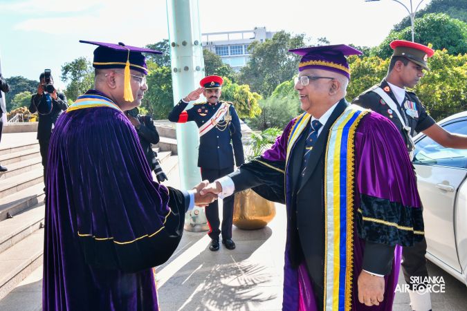 37TH GENERAL CONVOCATION OF GENERAL SIR JOHN KOTELAWALA DEFENCE UNIVERSITY HELD AT BMICH