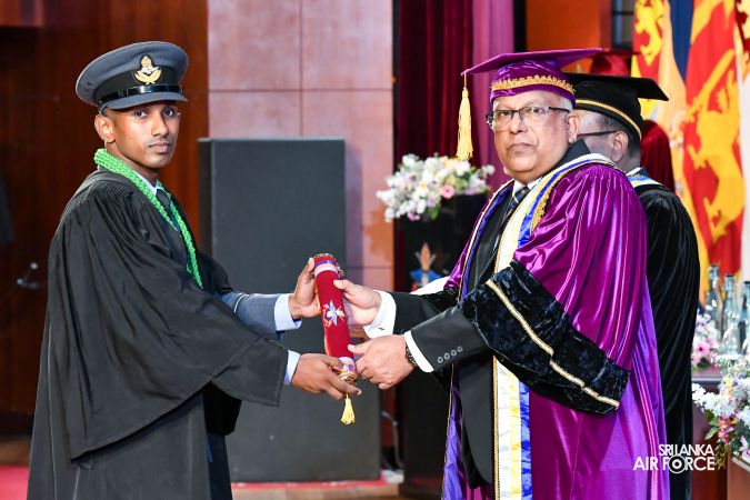 37TH GENERAL CONVOCATION OF GENERAL SIR JOHN KOTELAWALA DEFENCE UNIVERSITY HELD AT BMICH