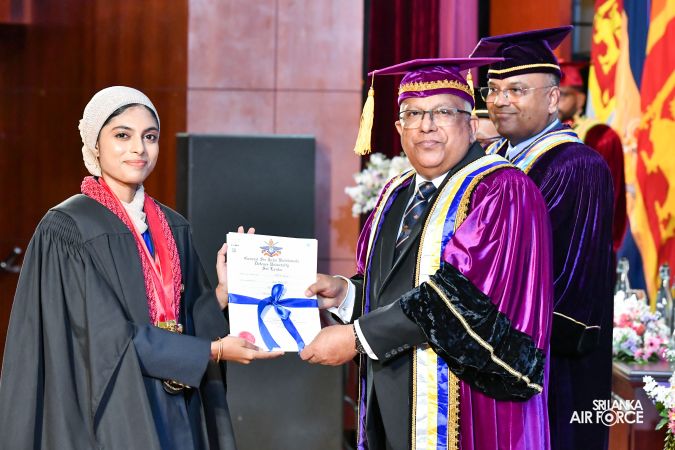 37TH GENERAL CONVOCATION OF GENERAL SIR JOHN KOTELAWALA DEFENCE UNIVERSITY HELD AT BMICH