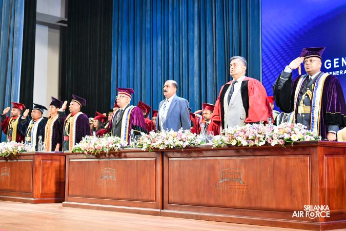 37TH GENERAL CONVOCATION OF GENERAL SIR JOHN KOTELAWALA DEFENCE UNIVERSITY HELD AT BMICH