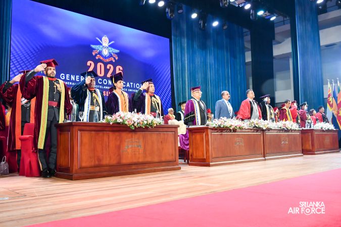 37TH GENERAL CONVOCATION OF GENERAL SIR JOHN KOTELAWALA DEFENCE UNIVERSITY HELD AT BMICH