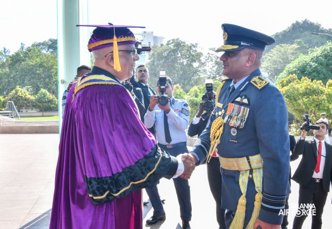 37TH GENERAL CONVOCATION OF GENERAL SIR JOHN KOTELAWALA DEFENCE UNIVERSITY HELD AT BMICH