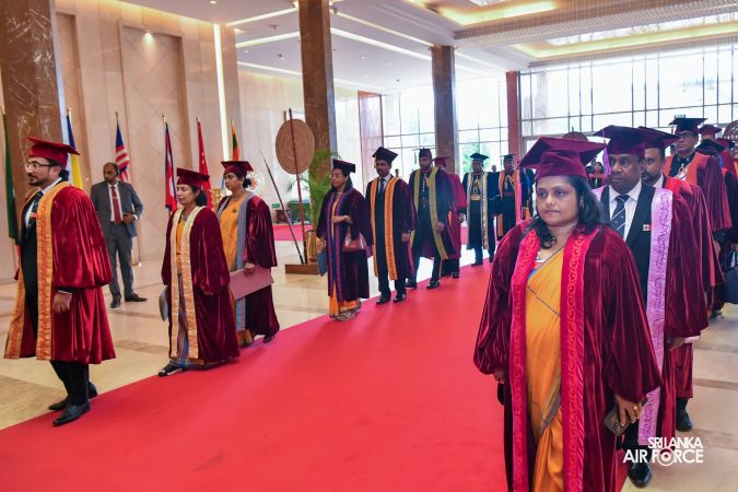 37TH GENERAL CONVOCATION OF GENERAL SIR JOHN KOTELAWALA DEFENCE UNIVERSITY HELD AT BMICH