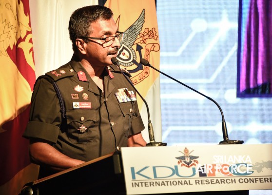 SLAF COMMANDER CHAIRS THE INTERNATIONAL RESEARCH CONFERENCE AT KDU