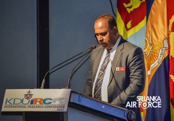 SLAF COMMANDER CHAIRS THE INTERNATIONAL RESEARCH CONFERENCE AT KDU