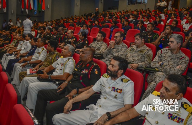 SLAF COMMANDER CHAIRS THE INTERNATIONAL RESEARCH CONFERENCE AT KDU