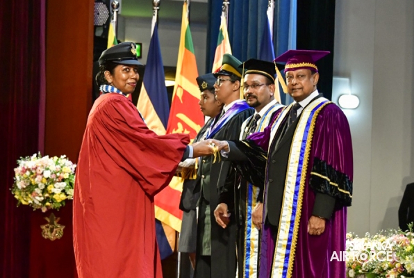 34TH
GENERAL CONVOCATION OF GENERAL SIR JOHN KOTELAWALA DEFENCE UNIVERSITY
CONCLUDES AT THE BMICH