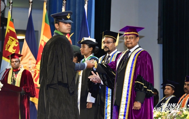 34TH
GENERAL CONVOCATION OF GENERAL SIR JOHN KOTELAWALA DEFENCE UNIVERSITY
CONCLUDES AT THE BMICH