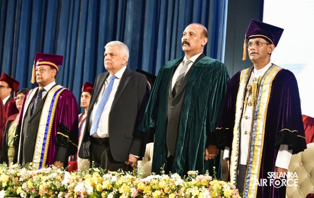 34TH GENERAL
CONVOCATION OF GENERAL SIR JOHN KOTELAWALA DEFENCE UNIVERSITY CONCLUDES
AT THE BMICH