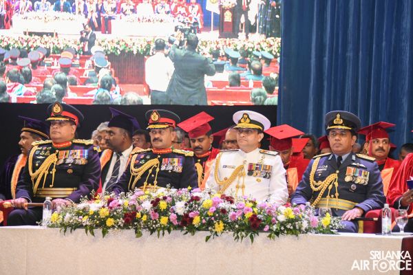 33RD
GENERAL CONVOCATION OF SIR JOHN KOTELAWALA DEFENCE UNIVERSITY CONCLUDES
AT BMICH