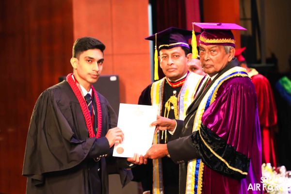 33RD
GENERAL CONVOCATION OF SIR JOHN KOTELAWALA DEFENCE UNIVERSITY CONCLUDES
AT BMICH