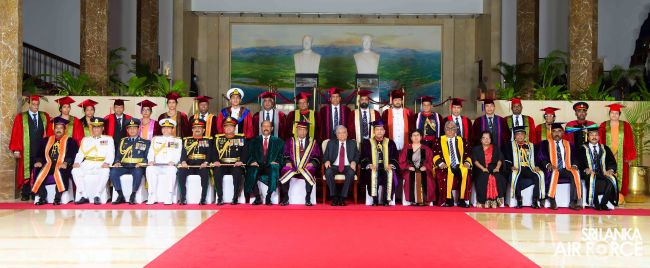 33RD
GENERAL CONVOCATION OF SIR JOHN KOTELAWALA DEFENCE UNIVERSITY CONCLUDES
AT BMICH
