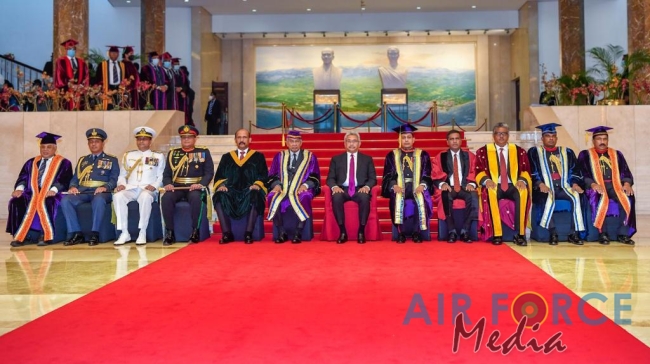 GENERAL CONVOCATION OF KOTHALAWALA DEFENCE UNIVERSITY -2020
CEREMONIALLY CONCLUDED.