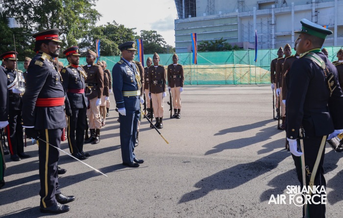 AIR VICE MARSHAL INDIKA WICKRAMASINGHE ASSUMES DUTIES THE VICE CHANCELLOR OF GENERAL SIR JOHN KOTELAWALA DEFENCE UNIVERSITY