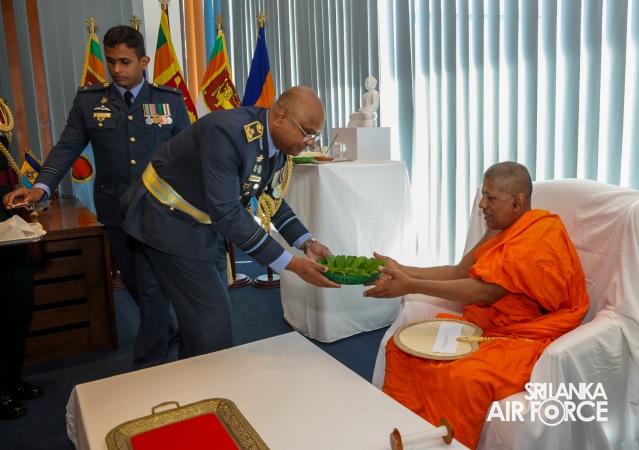AIR VICE MARSHAL INDIKA WICKRAMASINGHE ASSUMES DUTIES THE VICE CHANCELLOR OF GENERAL SIR JOHN KOTELAWALA DEFENCE UNIVERSITY