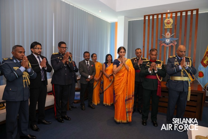 AIR VICE MARSHAL INDIKA WICKRAMASINGHE ASSUMES DUTIES THE VICE CHANCELLOR OF GENERAL SIR JOHN KOTELAWALA DEFENCE UNIVERSITY
