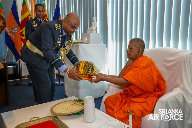 AIR VICE MARSHAL INDIKA WICKRAMASINGHE ASSUMES DUTIES THE VICE CHANCELLOR OF GENERAL SIR JOHN KOTELAWALA DEFENCE UNIVERSITY