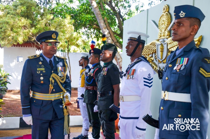 AIR VICE MARSHAL INDIKA WICKRAMASINGHE ASSUMES DUTIES THE VICE CHANCELLOR OF GENERAL SIR JOHN KOTELAWALA DEFENCE UNIVERSITY