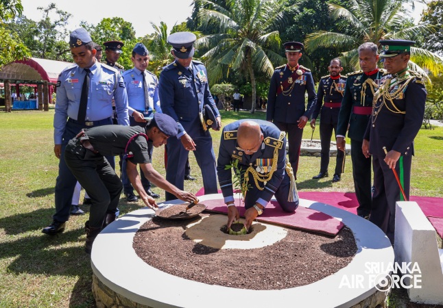 AIR VICE MARSHAL INDIKA WICKRAMASINGHE ASSUMES DUTIES THE VICE CHANCELLOR OF GENERAL SIR JOHN KOTELAWALA DEFENCE UNIVERSITY
