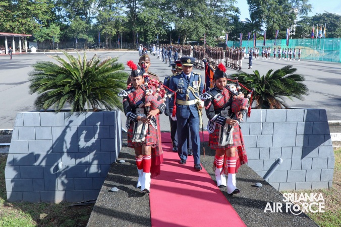 AIR VICE MARSHAL INDIKA WICKRAMASINGHE ASSUMES DUTIES THE VICE CHANCELLOR OF GENERAL SIR JOHN KOTELAWALA DEFENCE UNIVERSITY