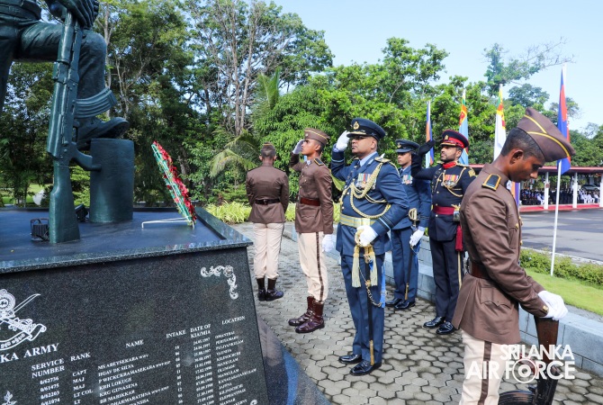 AIR VICE MARSHAL INDIKA WICKRAMASINGHE ASSUMES DUTIES THE VICE CHANCELLOR OF GENERAL SIR JOHN KOTELAWALA DEFENCE UNIVERSITY
