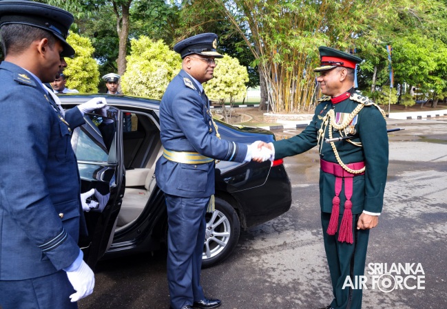 AIR VICE MARSHAL INDIKA WICKRAMASINGHE ASSUMES DUTIES THE VICE CHANCELLOR OF GENERAL SIR JOHN KOTELAWALA DEFENCE UNIVERSITY