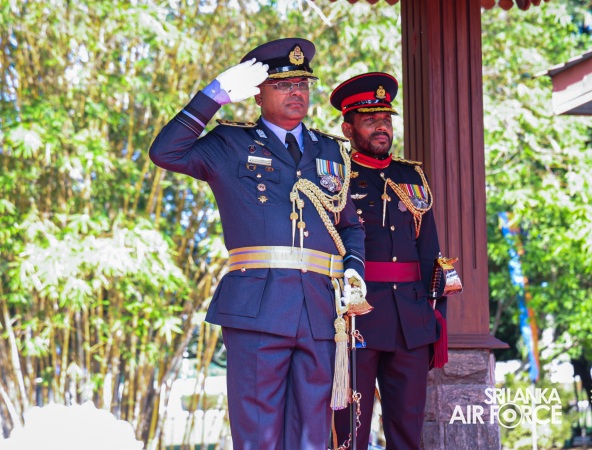 AIR VICE MARSHAL INDIKA WICKRAMASINGHE ASSUMES DUTIES THE VICE CHANCELLOR OF GENERAL SIR JOHN KOTELAWALA DEFENCE UNIVERSITY