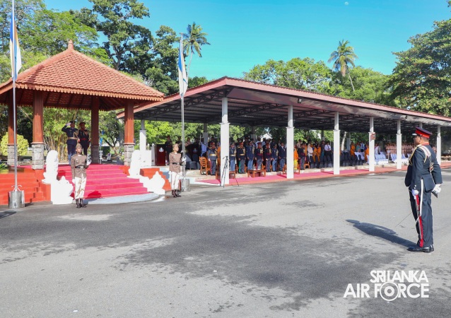 AIR VICE MARSHAL INDIKA WICKRAMASINGHE ASSUMES DUTIES THE VICE CHANCELLOR OF GENERAL SIR JOHN KOTELAWALA DEFENCE UNIVERSITY