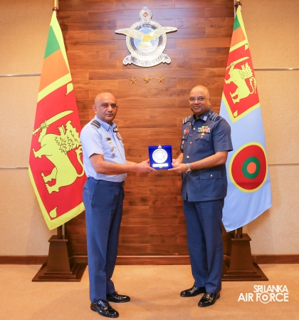 KDU VICE CHANCELLOR CALLS ON THE COMMANDER OF THE AIR FORCE