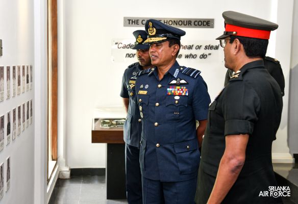 AIR MARSHAL UDENI RAJAPAKSA INDUCTED INTO HALL OF FAME AT KDU