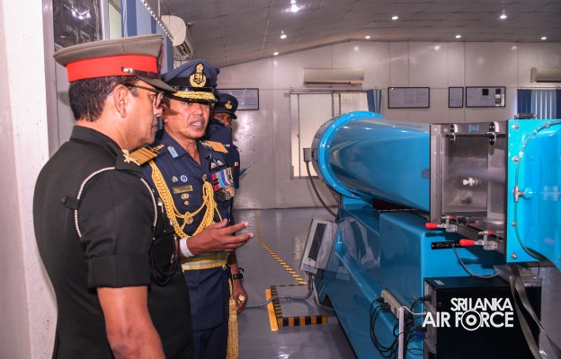 THE
COMMANDER OF THE AIR FORCE IS INDUCTED TO THE HALL OF FAME AT KDU