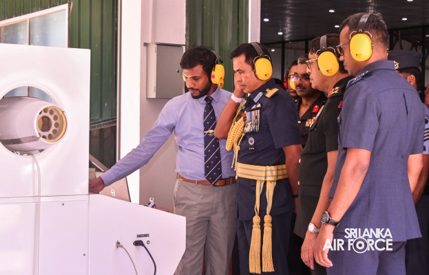 THE
COMMANDER OF THE AIR FORCE IS INDUCTED TO THE HALL OF FAME AT KDU