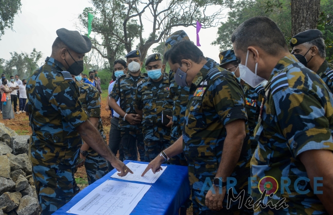 SLAF COMMENCE RENOVATION PROJECT OF KANUGAHAWEWA VILLAGE IN KEBITHIGOLLEWA ANURADHAPURA