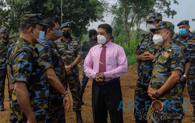 SLAF COMMENCE RENOVATION PROJECT OF KANUGAHAWEWA VILLAGE IN KEBITHIGOLLEWA ANURADHAPURA