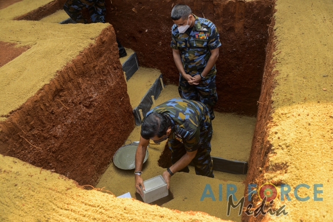 SLAF COMMENCE RENOVATION PROJECT OF KANUGAHAWEWA VILLAGE IN KEBITHIGOLLEWA ANURADHAPURA