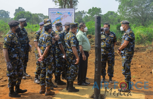 SLAF COMMENCE RENOVATION PROJECT OF KANUGAHAWEWA VILLAGE IN KEBITHIGOLLEWA ANURADHAPURA