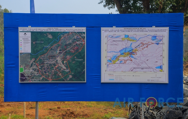SLAF COMMENCE RENOVATION PROJECT OF KANUGAHAWEWA VILLAGE IN KEBITHIGOLLEWA ANURADHAPURA
