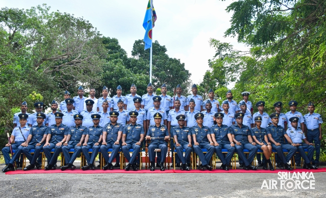 COMMANDER’S INSPECTION OF SLAF STATION KOGGALA