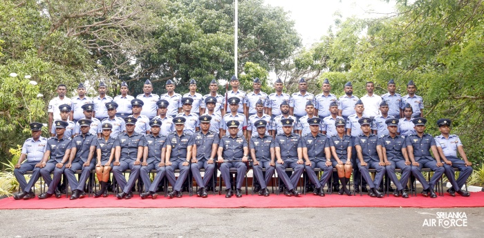 COMMANDER’S INSPECTION OF SLAF STATION KOGGALA