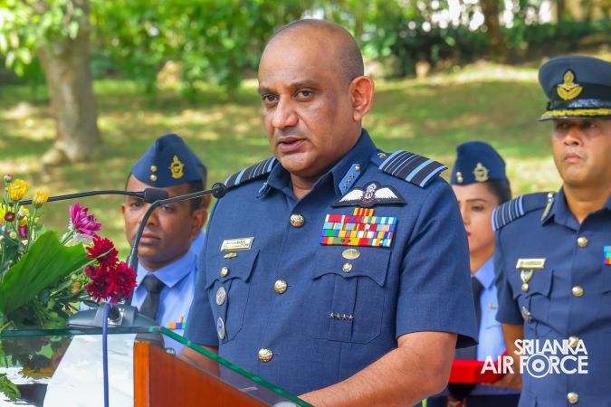 COMMANDER’S INSPECTION OF SLAF STATION KOGGALA
