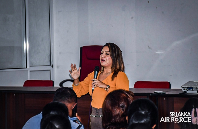 SLAF STATION KOGGALA SVU CONDUCTS PSYCHOLOGICAL AWARENESS PROGRAMME FOR MOTHERS