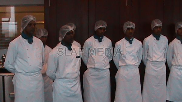 Kitchen and Culinary Training Course for SLAF Gunners