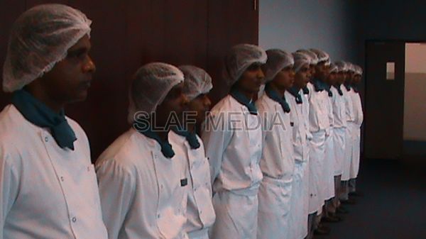 Kitchen and Culinary Training Course for SLAF Gunners