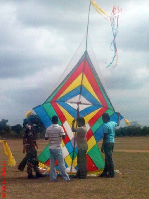 ගුවන් හමුදා පාලවි කඳවුර සරුංගල් තරඟාවළියක් පවත්වයි...