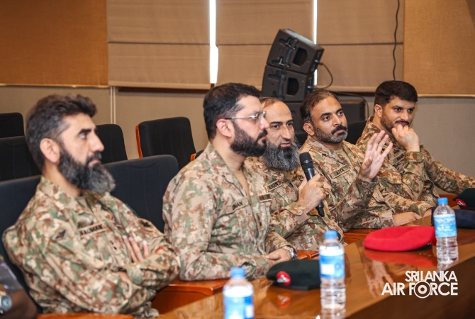 PAKISTAN NATIONAL DEFENCE UNIVERSITY (NDU) VISITS AIR FORCE HEADQUARTERS
