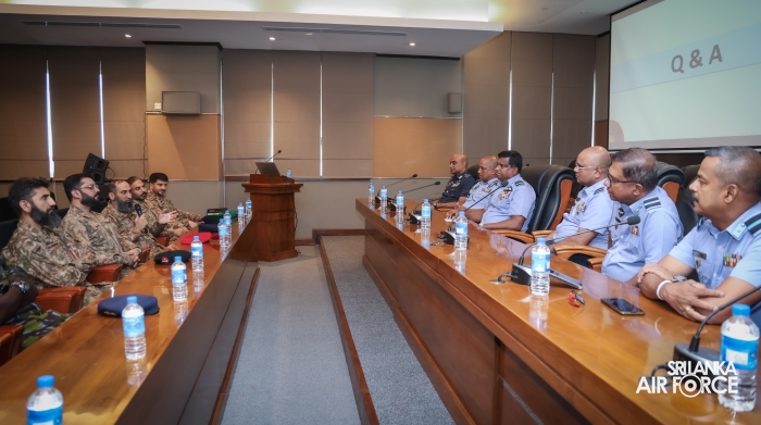 PAKISTAN NATIONAL DEFENCE UNIVERSITY (NDU) VISITS AIR FORCE HEADQUARTERS