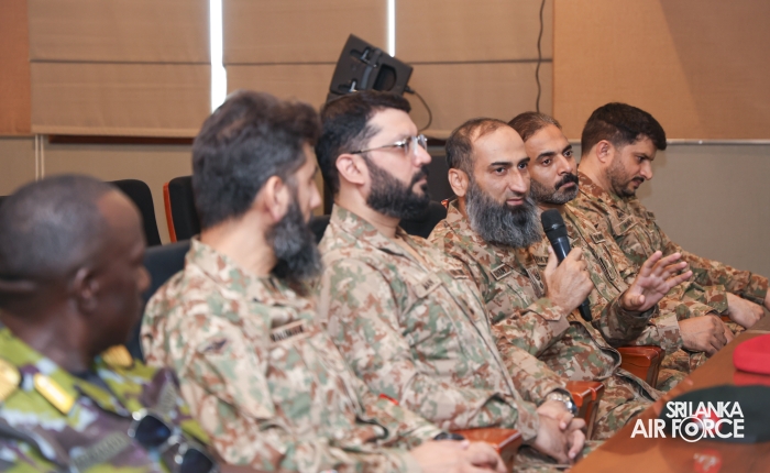 PAKISTAN NATIONAL DEFENCE UNIVERSITY (NDU) VISITS AIR FORCE HEADQUARTERS